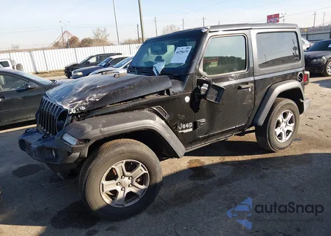 2020 Jeep Wrangler Sport S 4X4 from USA, damaged, VIN 1C4GJXANXLW122557